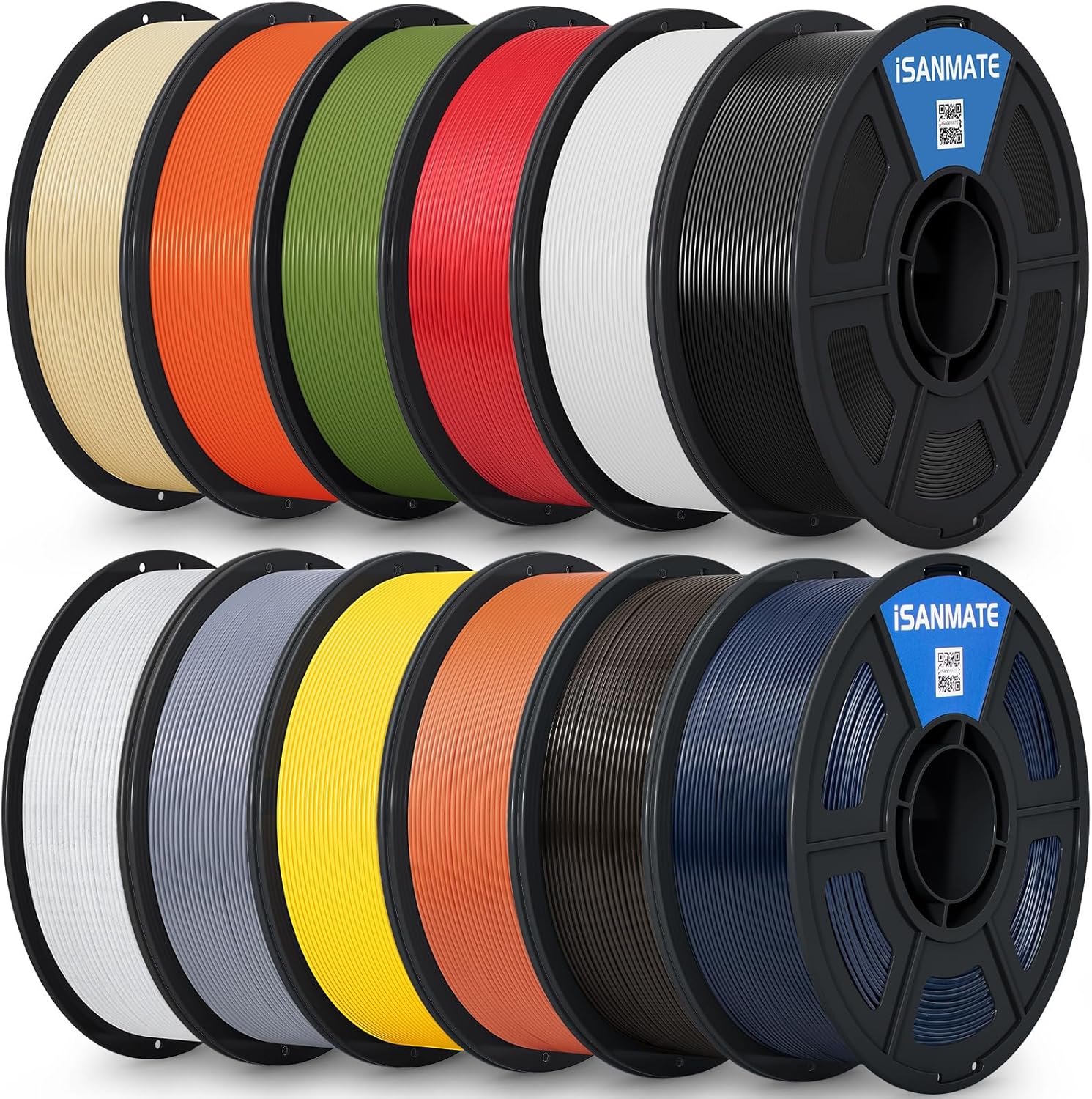 Asa Filament Outdoor - 12KG ASA 3D Printer Filament Bundle,