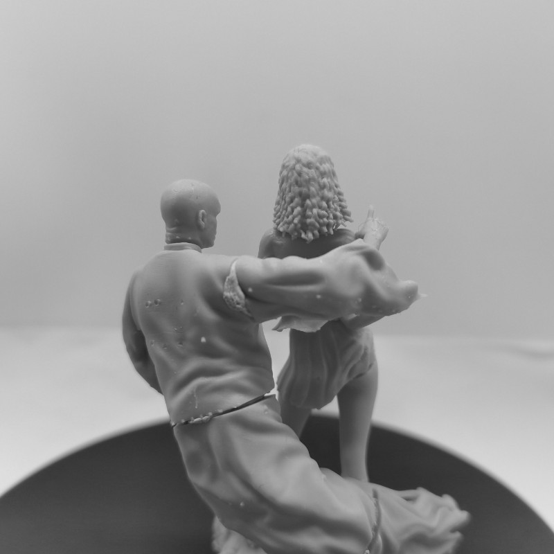 3D Printing Construction - 1/24 Scale Resin Figure Model Kit
