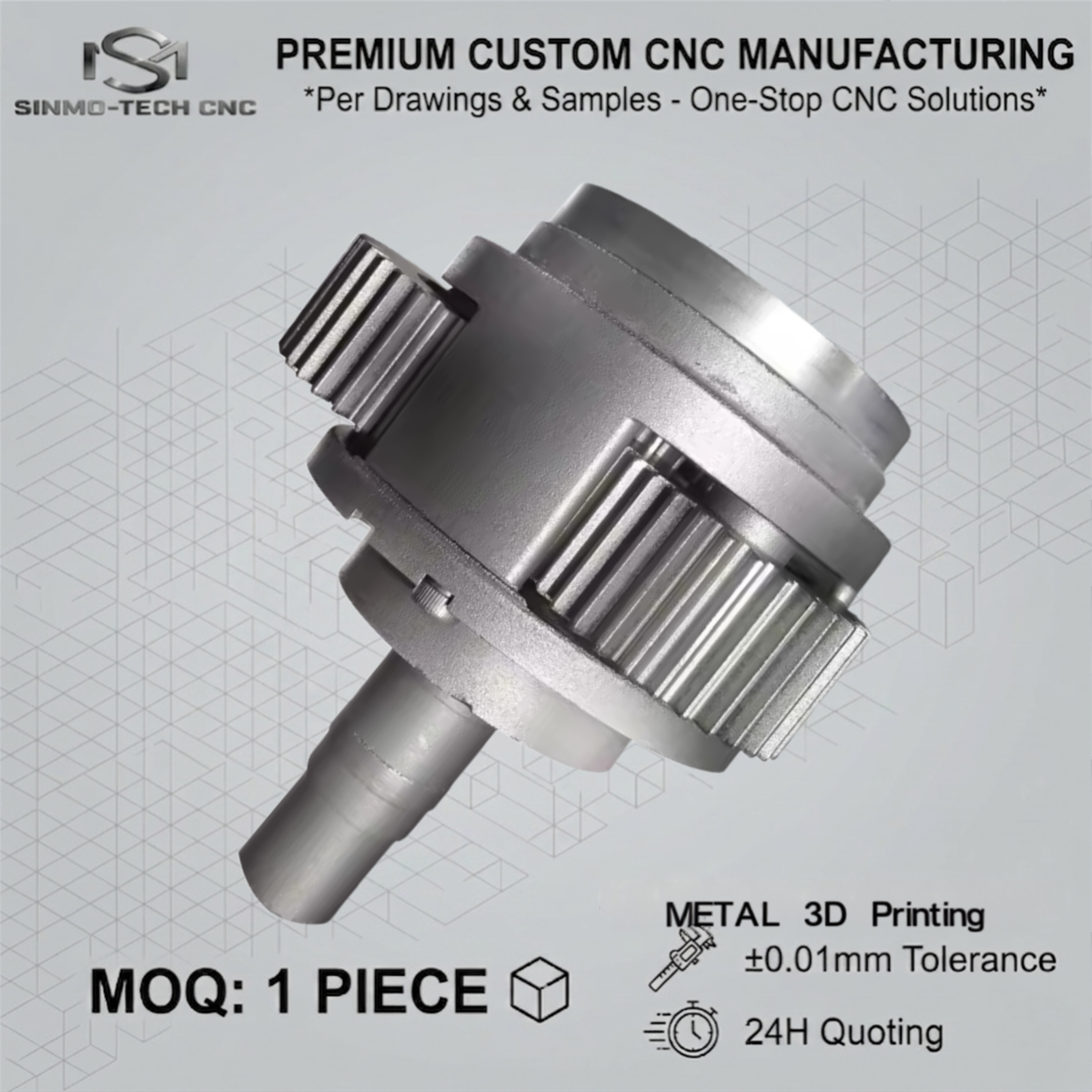 3D Printing Files - Custom Titanium 3D Printing Service, Precision