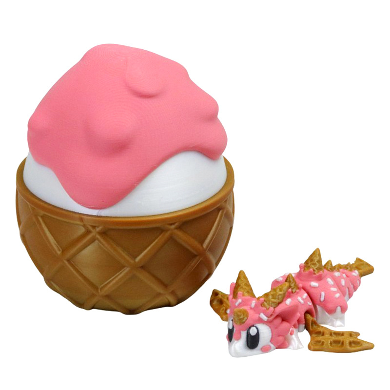 3D Printing Fidget Toys - Cute 3D Printed Dragon Egg &