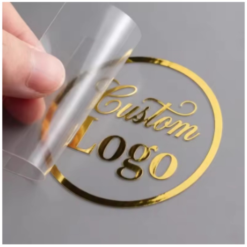Custom 3D Gold Transfer Sticke - 3D Printing Gold ulasan dan harga