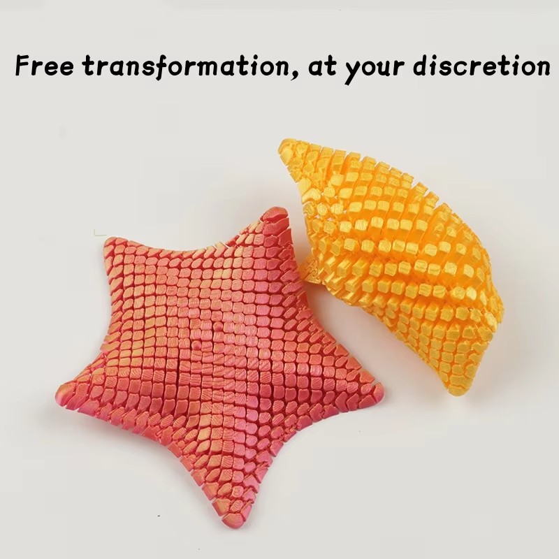 3D Printed Articulated Starfis - 3D Printing Fidget Toys ulasan dan harga