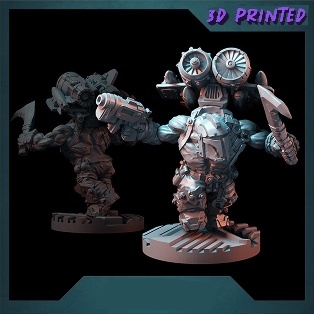 Rocket Orcs  Armour Miniature, - 3D Printing Construction ulasan dan harga