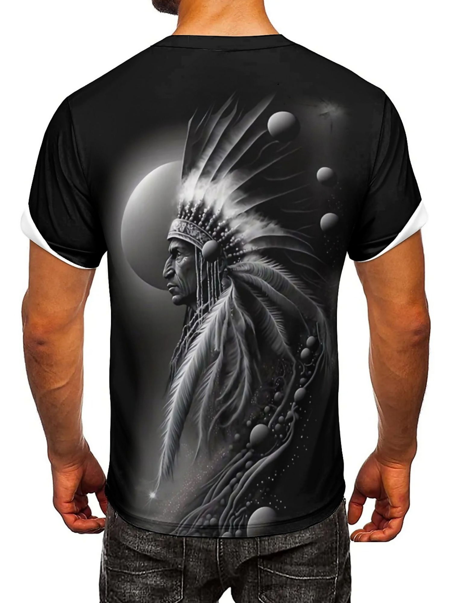 Men's 3D Printed Tribal Chieft - 3D Printing Designing ulasan dan harga