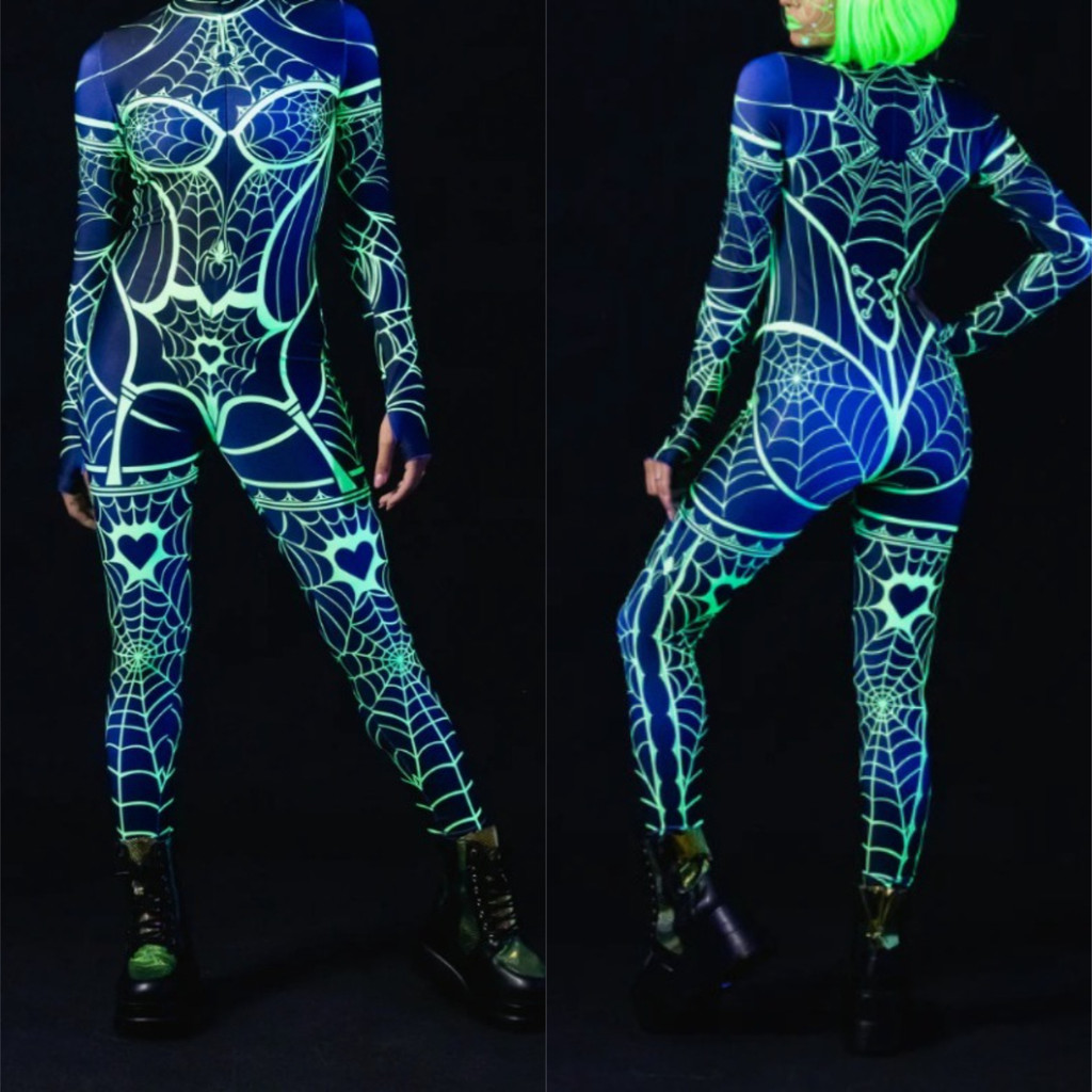 Unisex Cyber Punk Spider Web 3 - 3D Printing Web ulasan dan harga