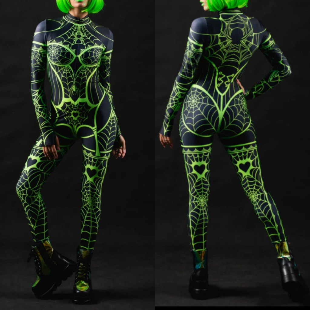 Unisex Cyber Punk Spider Web 3 - 3D Printing Web ulasan dan harga
