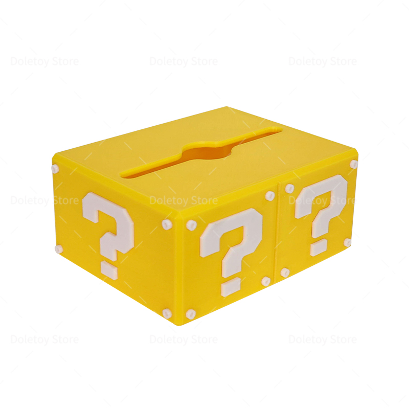 Question Mark Block Tissue Box - 3D Printing Questions ulasan dan harga