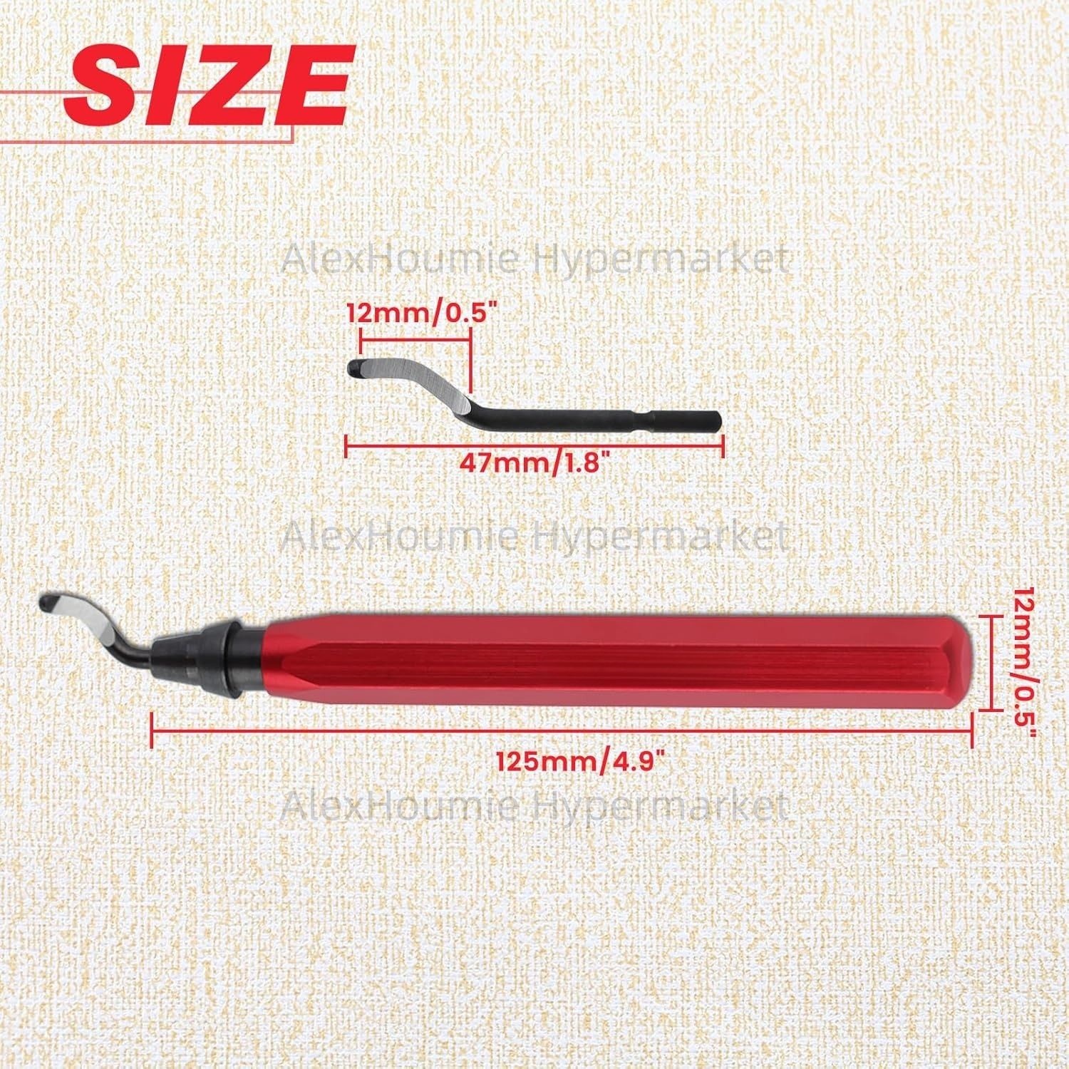 RB1000 Metal Handle Burr Debur - 3D Printing Files ulasan dan harga
