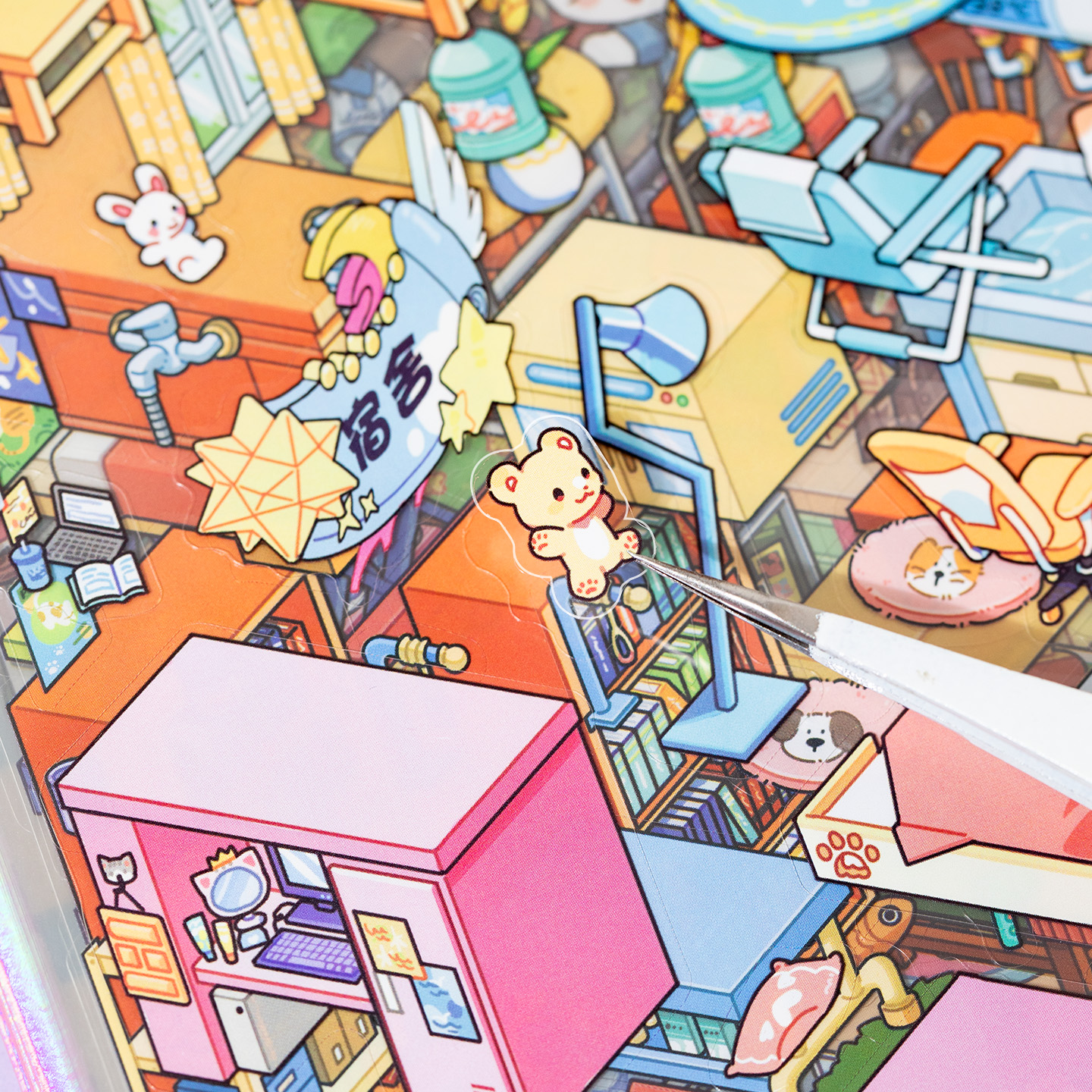 45 Sheets/BK Cute Cat Miniatur - 3D Printing Construction ulasan dan harga