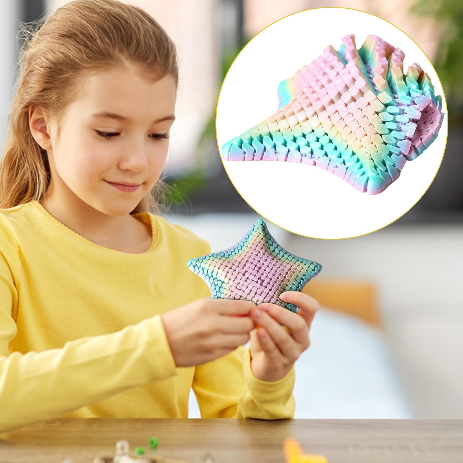 3D Printed Fidget Starfish Toy - 3D Printing Fidget Toys ulasan dan harga