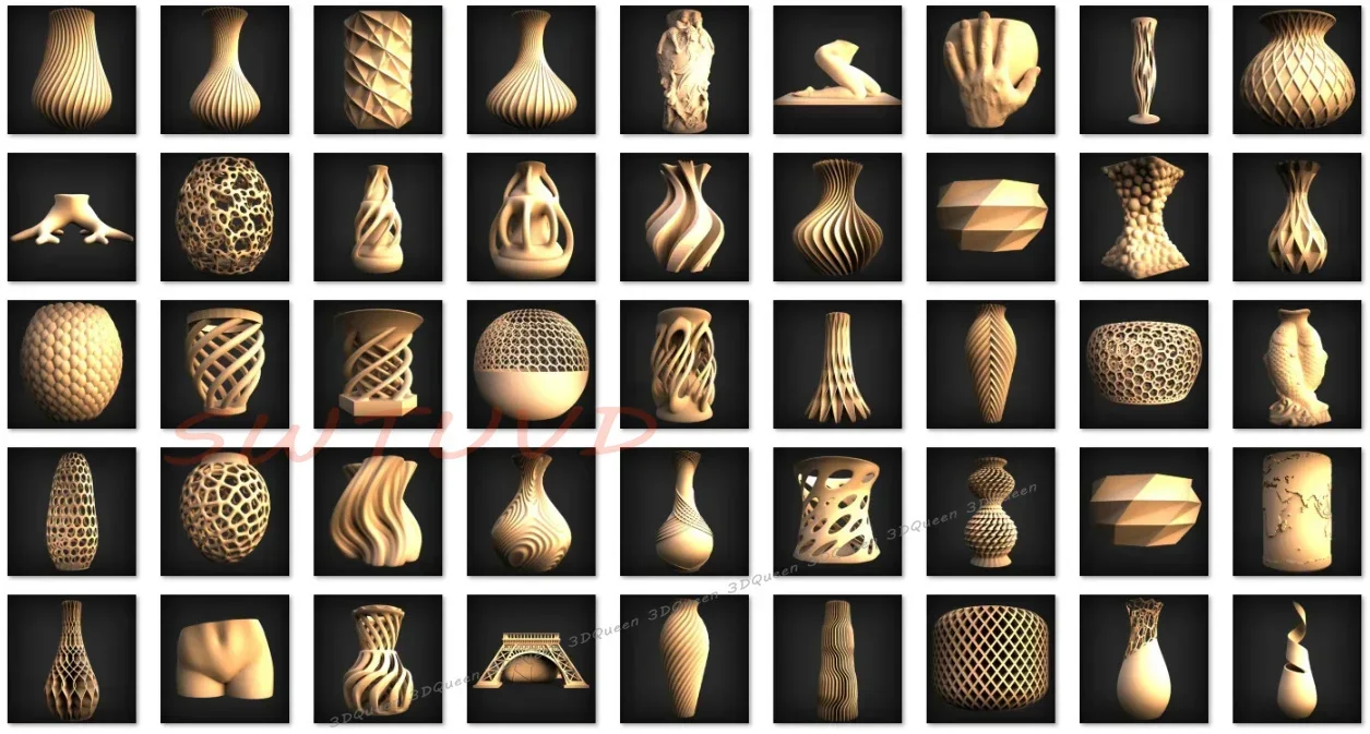 440+ Planter POT Vase STL File - 3D Printing Files ulasan dan harga
