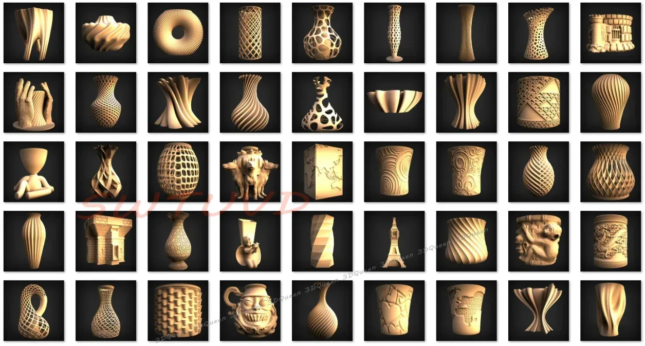 440+ Planter POT Vase STL File - 3D Printing Files ulasan dan harga