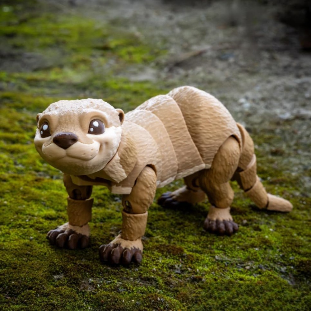 Cute 3D Printed Otter 3D Anima - 3D Printing Fidget Toys ulasan dan harga