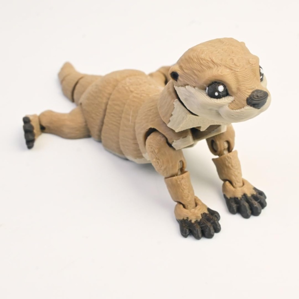 Cute 3D Printed Otter 3D Anima - 3D Printing Fidget Toys ulasan dan harga