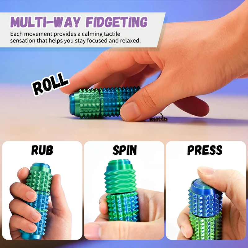 3D Printed Spiky Grippie Fidge - 3D Printing Fidget Toys ulasan dan harga
