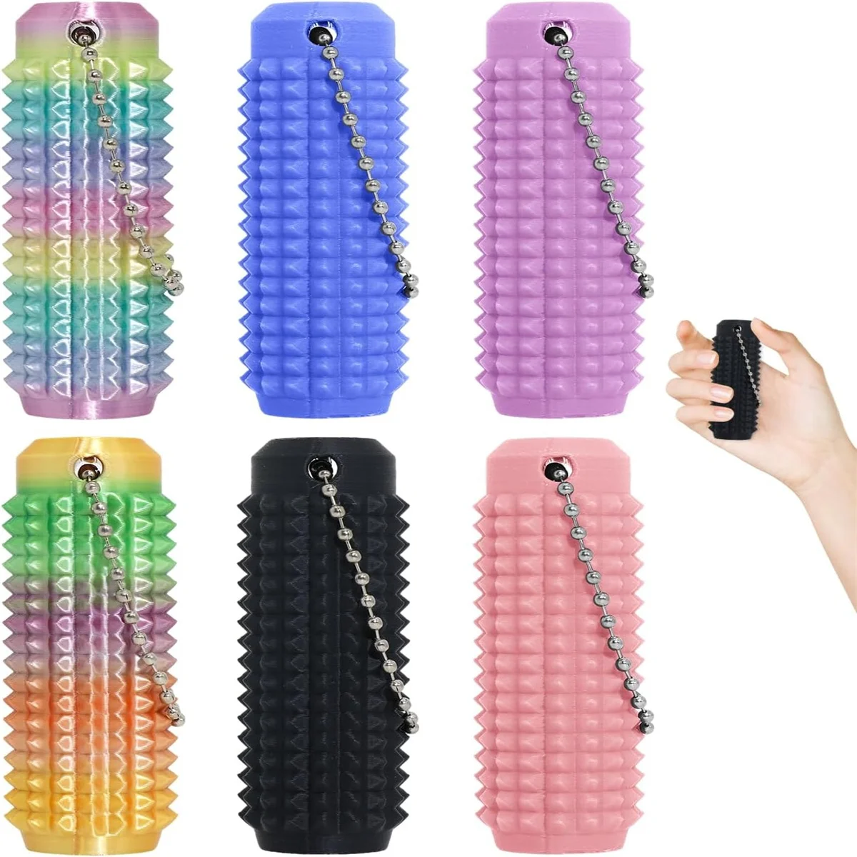 3D Printed Spiky Grippie Fidge - 3D Printing Fidget Toys ulasan dan harga