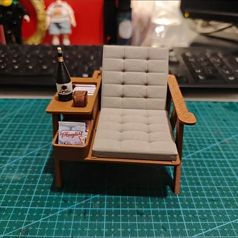1/12 Scale Miniature Reading C - 3D Printing Construction ulasan dan harga