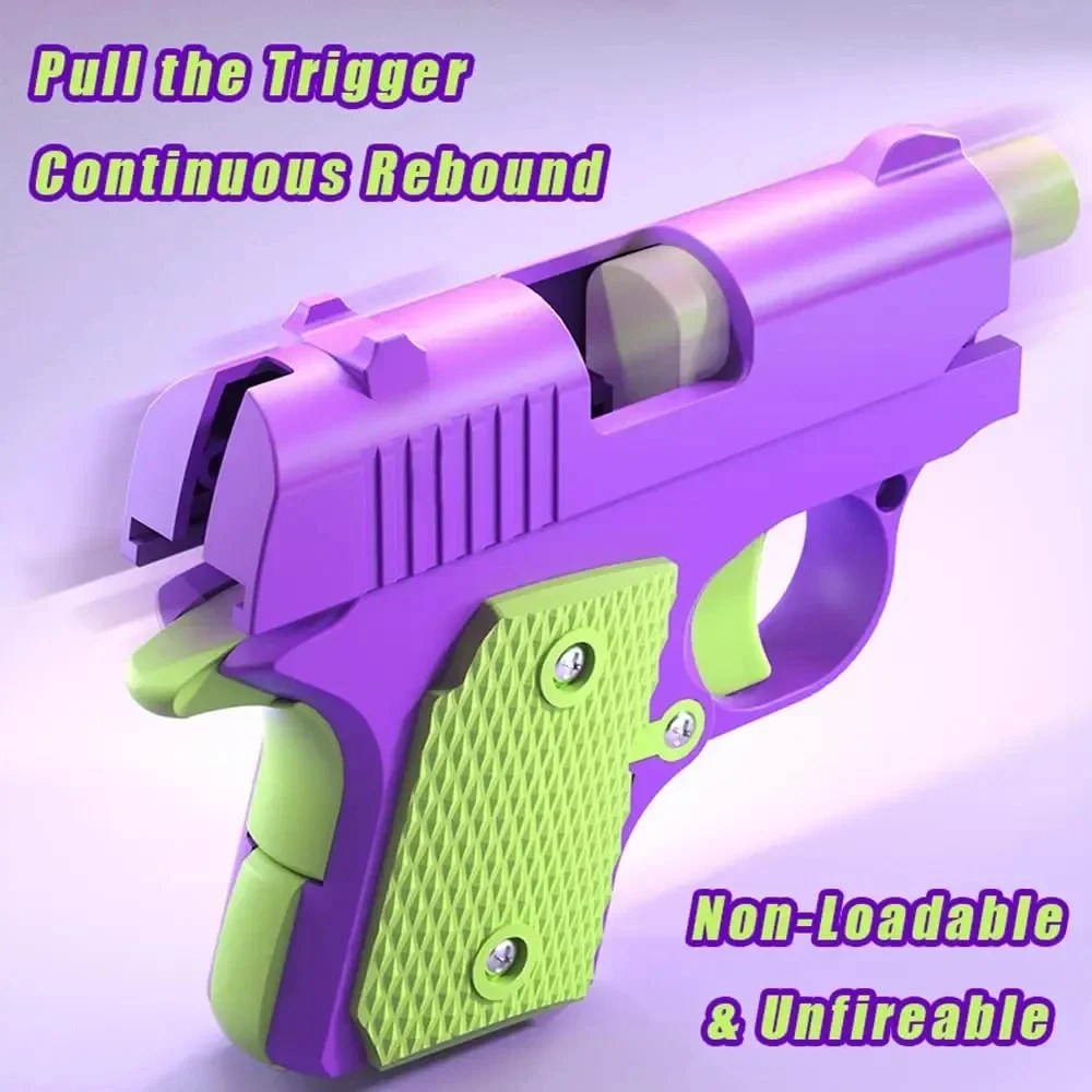Mini 3D Print 1911 Children'S  - 3D Printing Fidget Toys ulasan dan harga