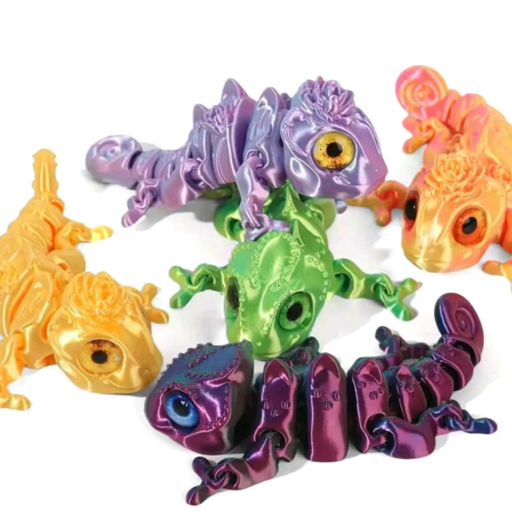 3D Printing Chameleon Figures  - 3D Printing Construction ulasan dan harga