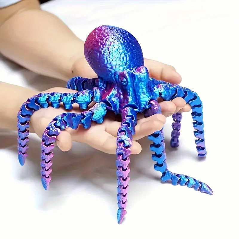 3D Printed Octopus Figurine -  - 3D Printing Drawing ulasan dan harga