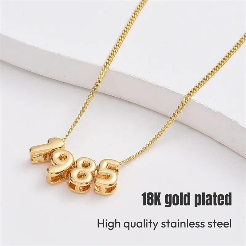 Personalized 3D Bubble Letter  - 3D Printing Gold ulasan dan harga