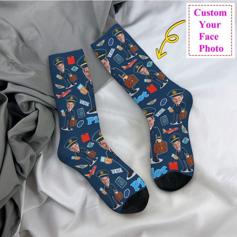 Novelty Men's Funny Pilot Cust - 3D Printing Designing ulasan dan harga