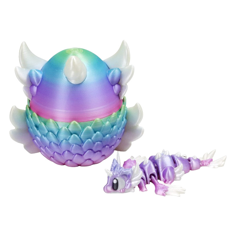 Gradient 3D Printed Dragon Egg - 3D Printing Fidget Toys ulasan dan harga