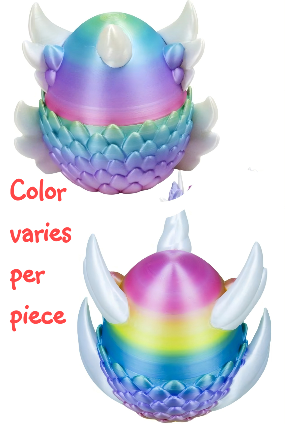 Gradient 3D Printed Dragon Egg - 3D Printing Fidget Toys ulasan dan harga