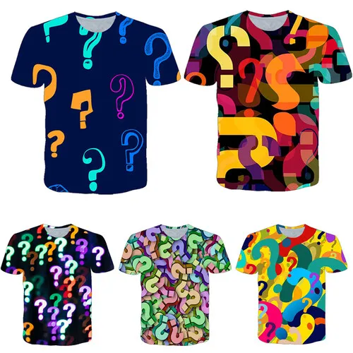 Interesting Question Mark T-sh - 3D Printing Questions ulasan dan harga