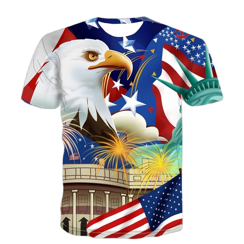 American Flag Gold Eagle 3D Ne - 3D Printing Gold ulasan dan harga