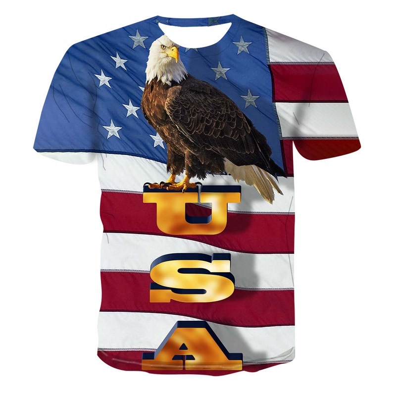 American Flag Gold Eagle 3D Ne - 3D Printing Gold ulasan dan harga