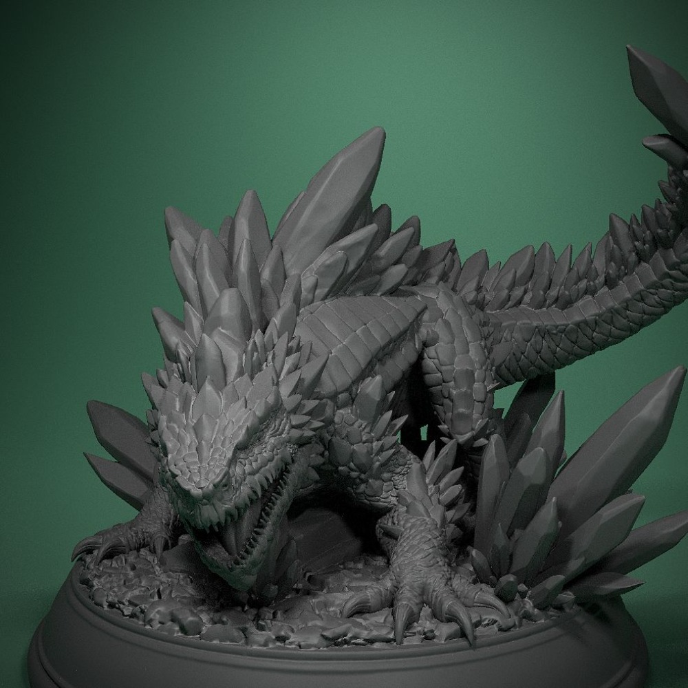 Crystal Lizard Board Game Ches - 3D Printing Construction ulasan dan harga