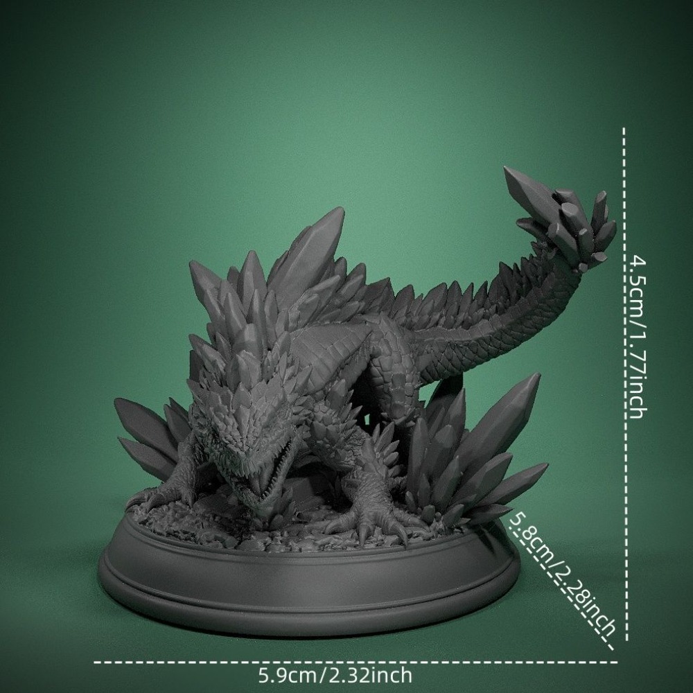 Crystal Lizard Board Game Ches - 3D Printing Construction ulasan dan harga