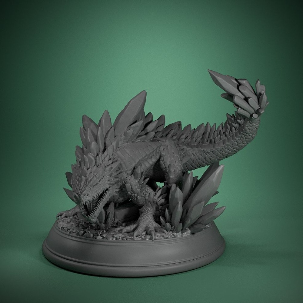 Crystal Lizard Board Game Ches - 3D Printing Construction ulasan dan harga