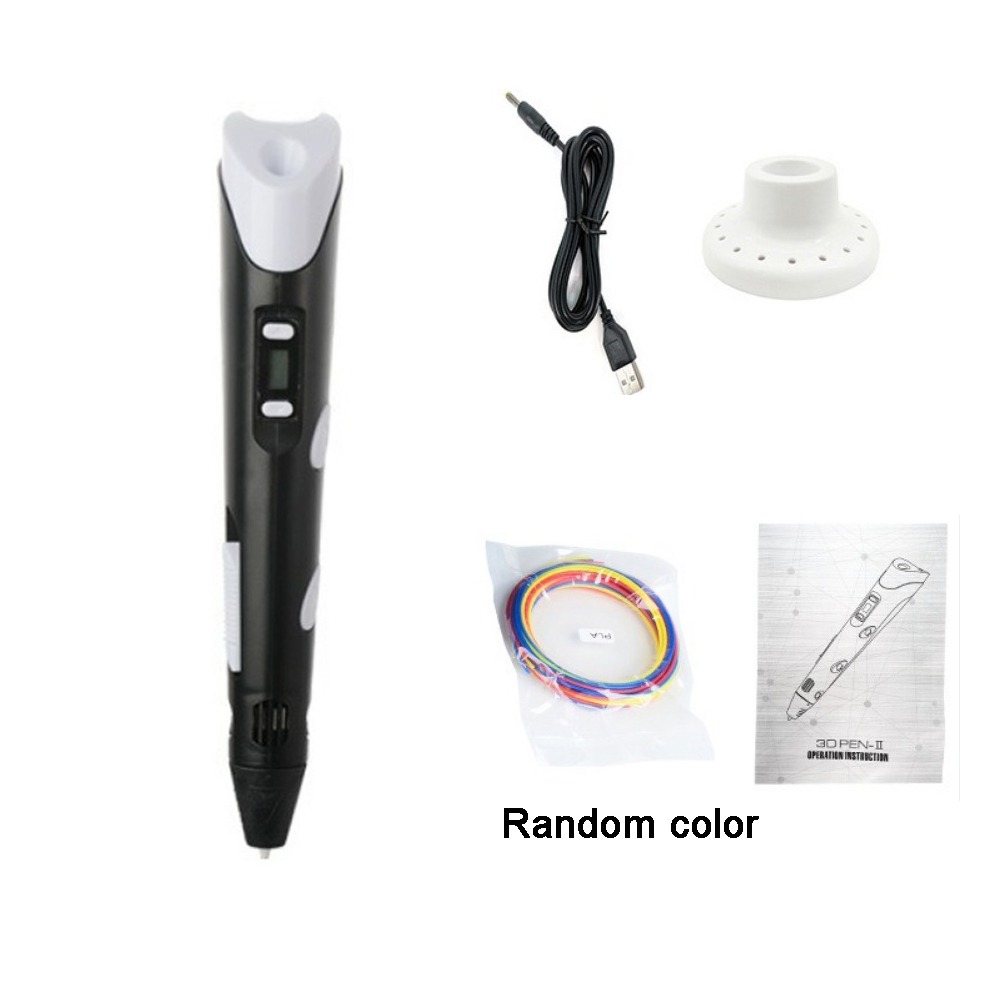 Portable USB 3D Printing Pen L - 3D Printing Drawing ulasan dan harga
