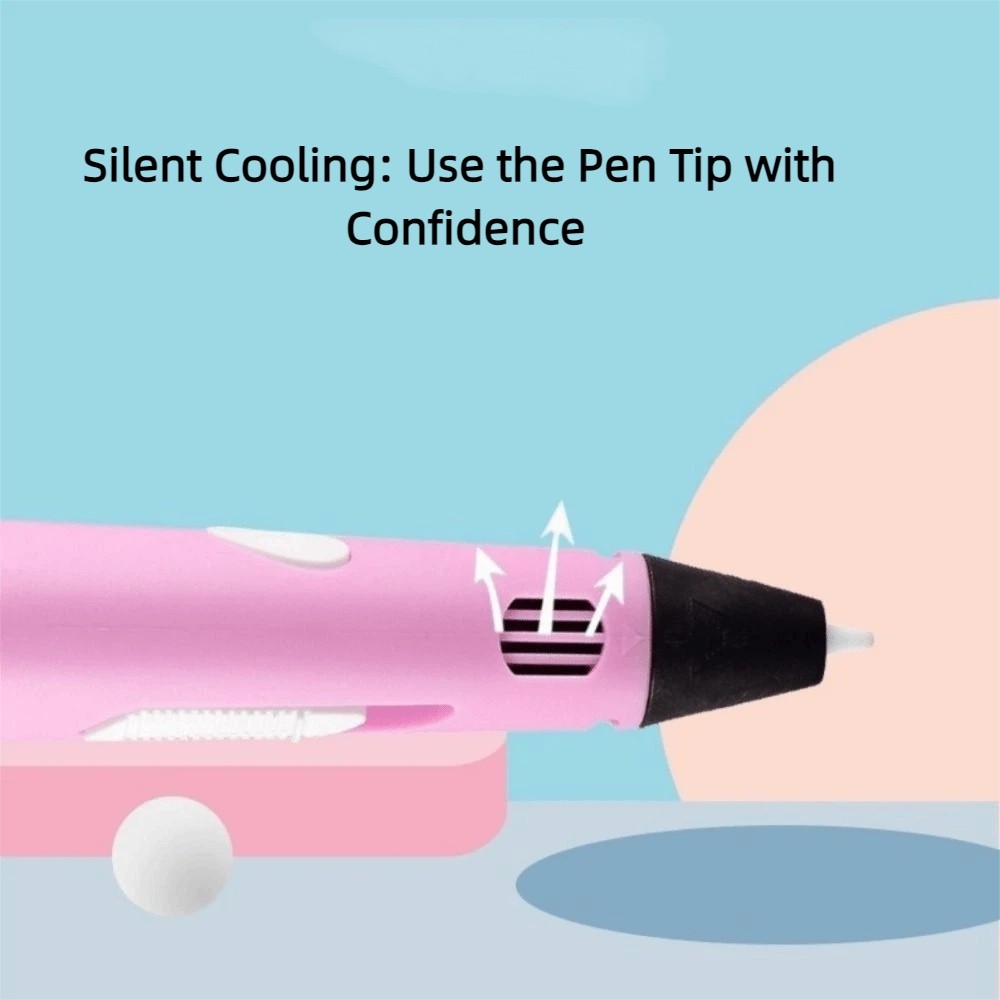 Portable USB 3D Printing Pen L - 3D Printing Drawing ulasan dan harga