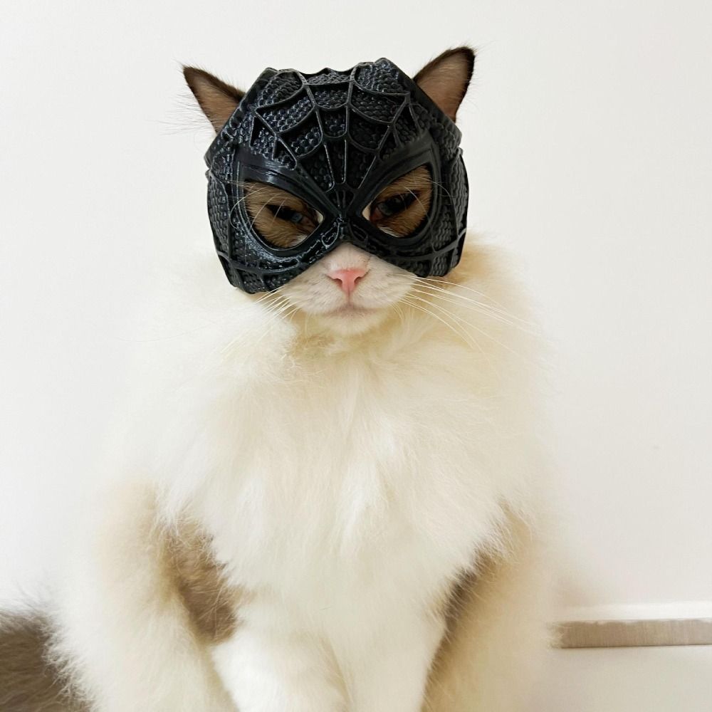 Black 3D Printing Cat Bat Mask - 3D Printing Web ulasan dan harga