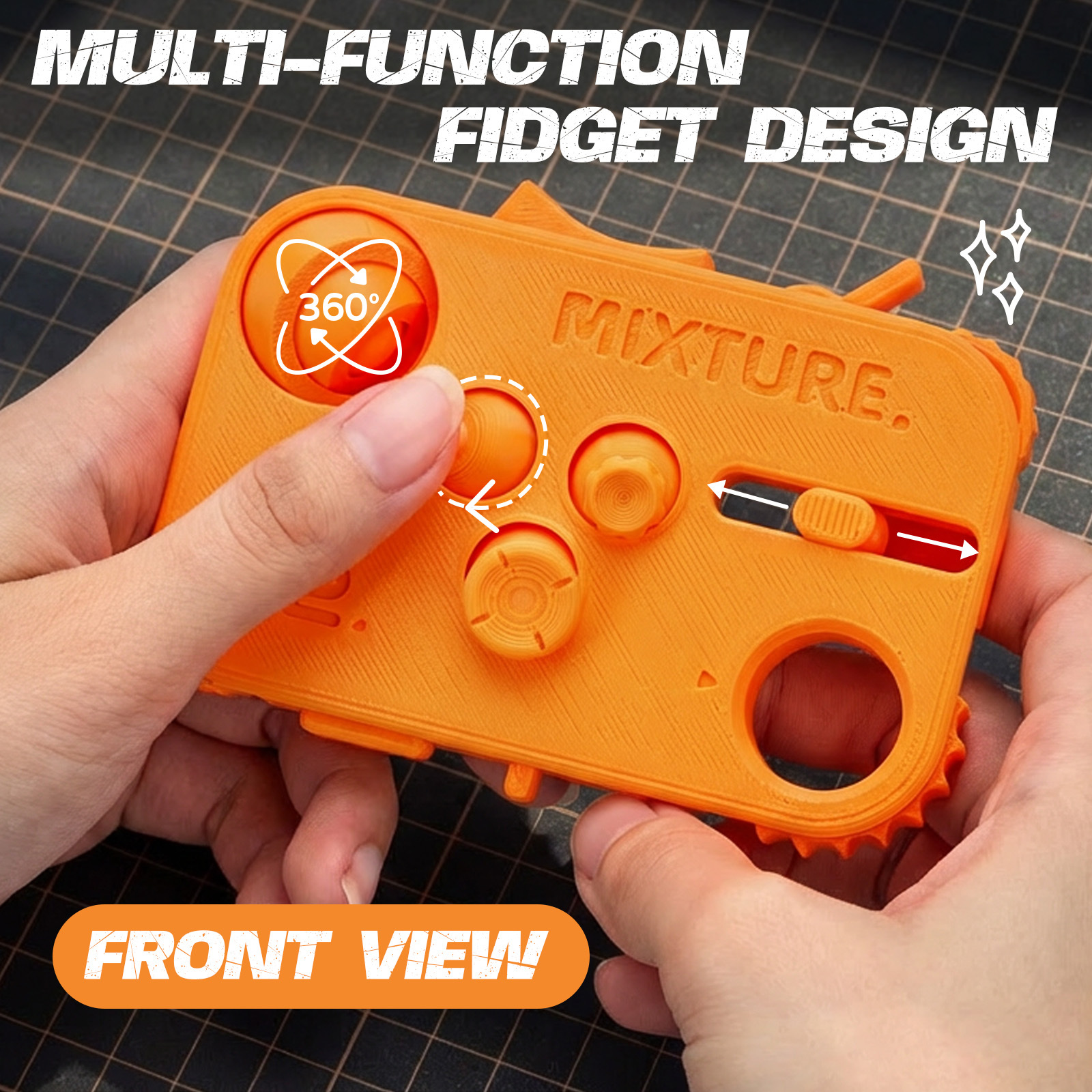 12-in-1 Stress Relief Toy 3D P - 3D Printing Idea ulasan dan harga