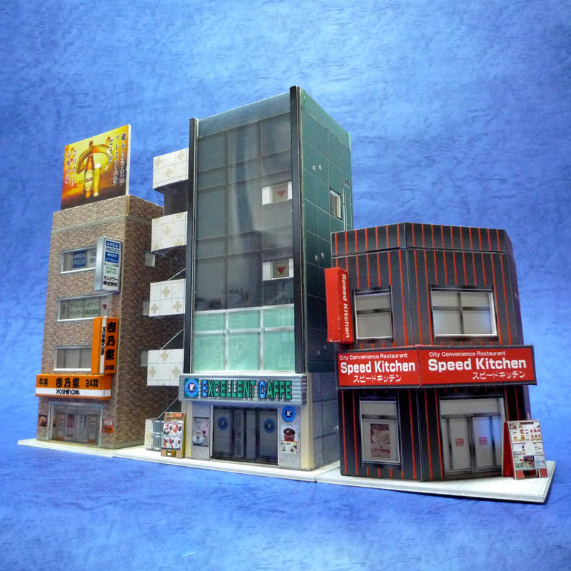 1:150 N-Scale Japanese Buildin - 3D Printing Construction ulasan dan harga