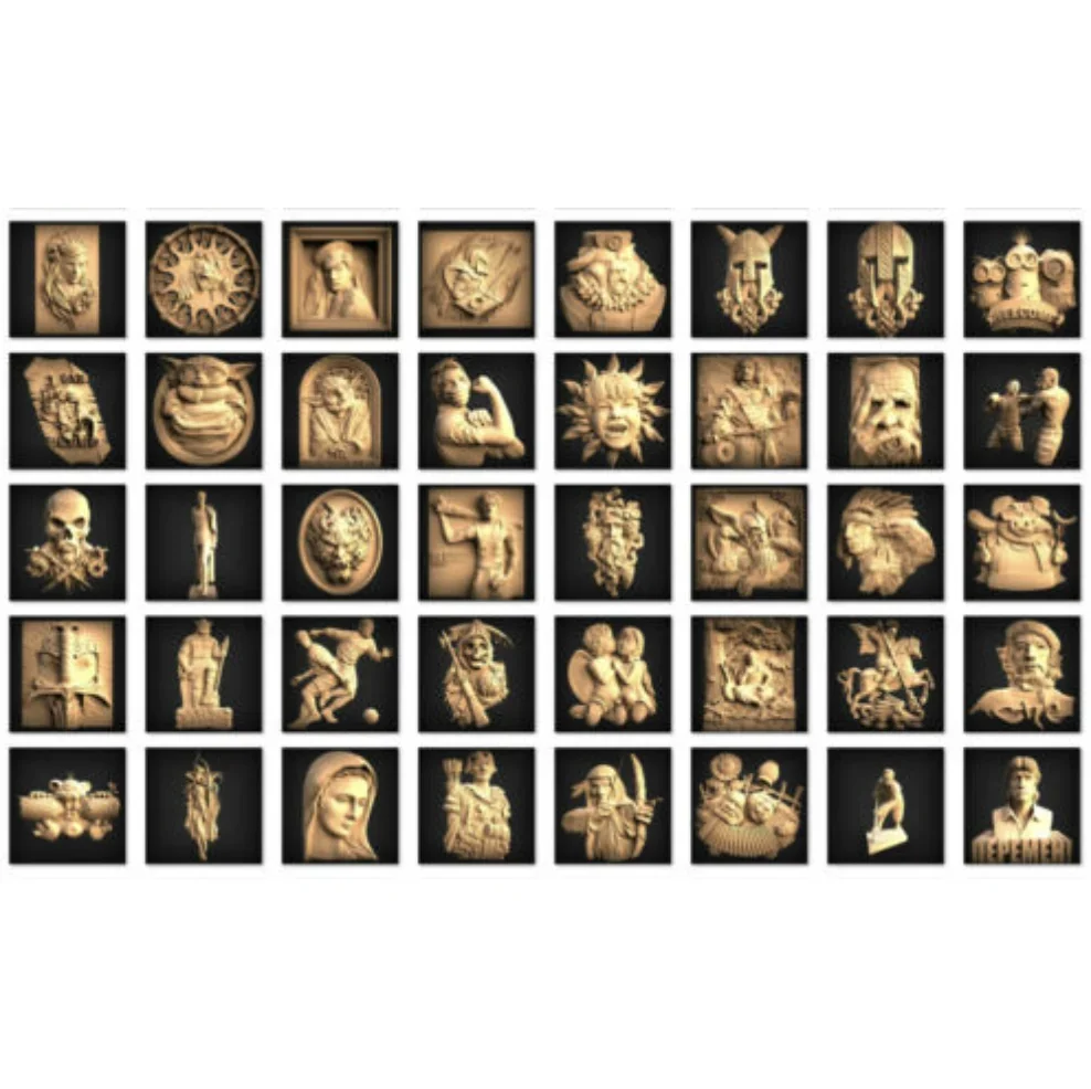 CHARACTERS COLLECTION - More T - 3D Printing Files ulasan dan harga