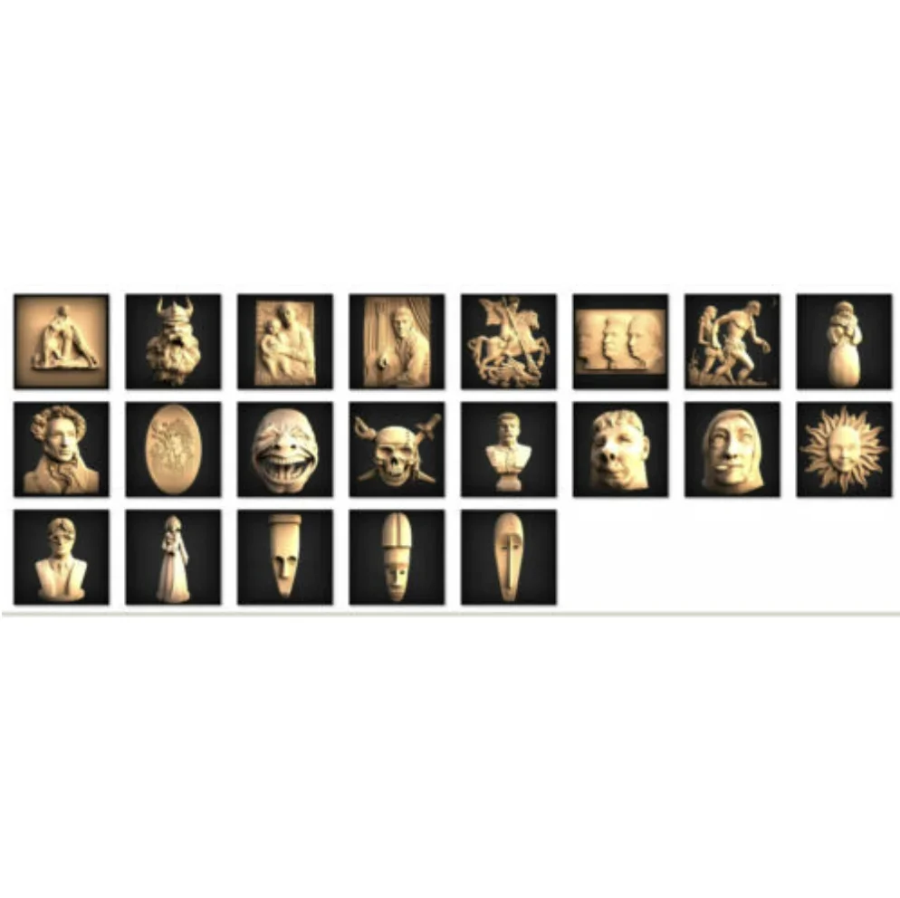 CHARACTERS COLLECTION - More T - 3D Printing Files ulasan dan harga