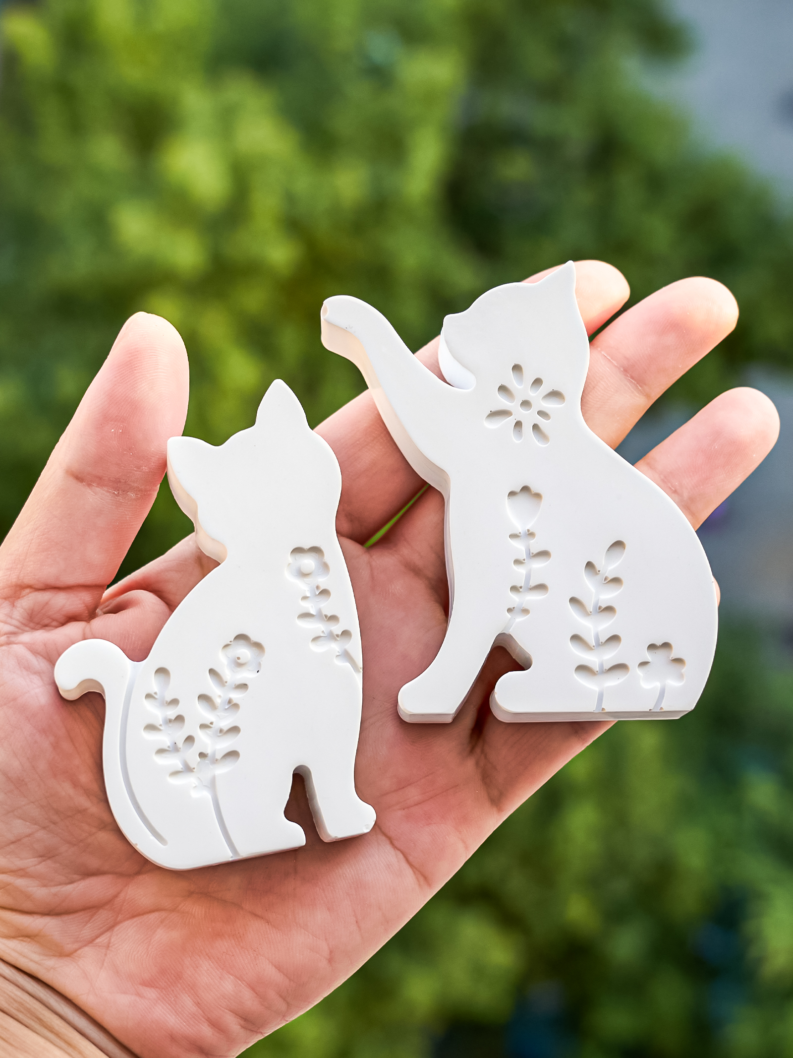 3D Easter Rabbit Candle Silico - 3D Printing Ptc ulasan dan harga