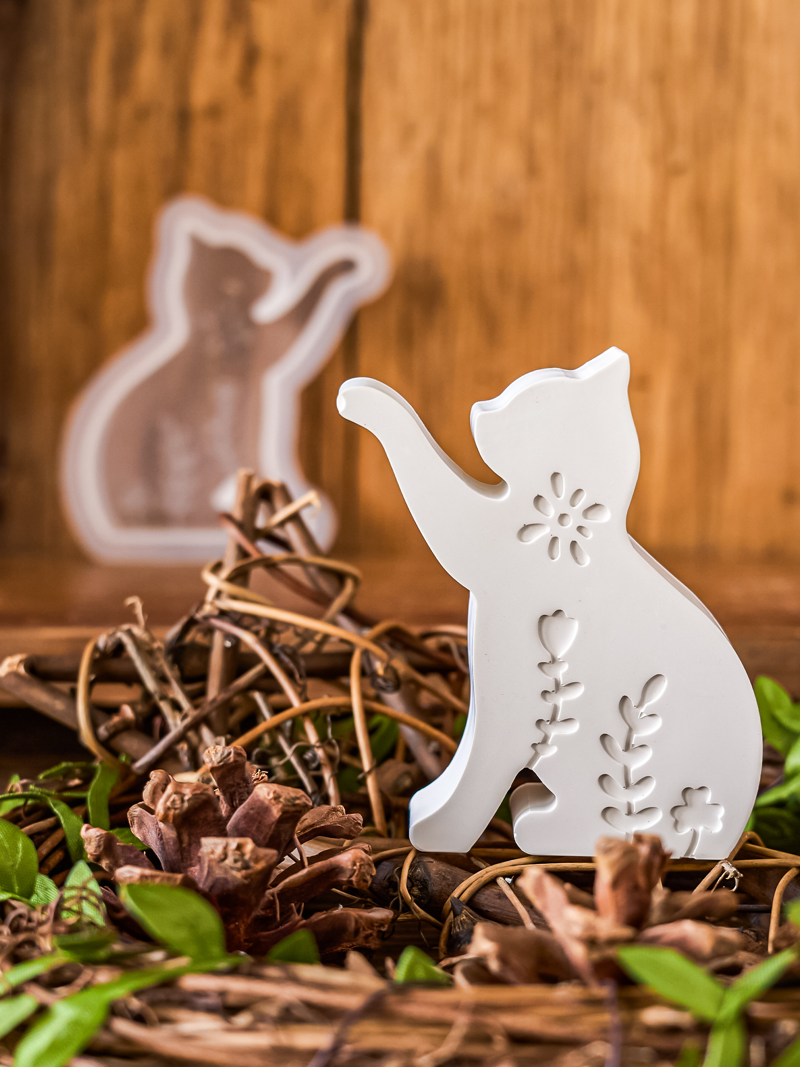 3D Easter Rabbit Candle Silico - 3D Printing Ptc ulasan dan harga