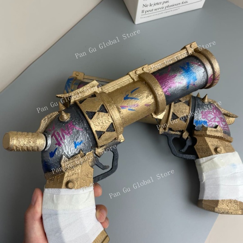 28cm/11.02in Jinx Pistol Custo - 3D Printing Idea ulasan dan harga