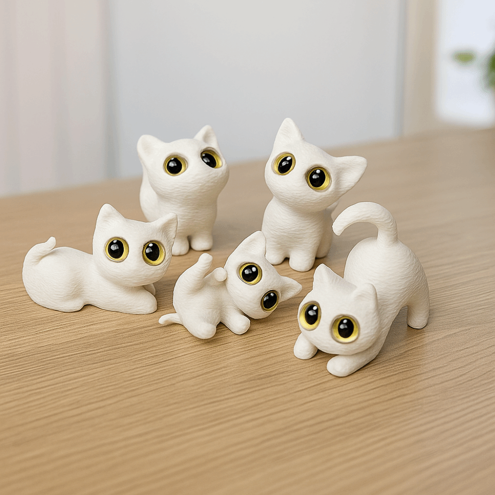 PLA Halloween Cat Anime Figure - 3D Printing Construction ulasan dan harga