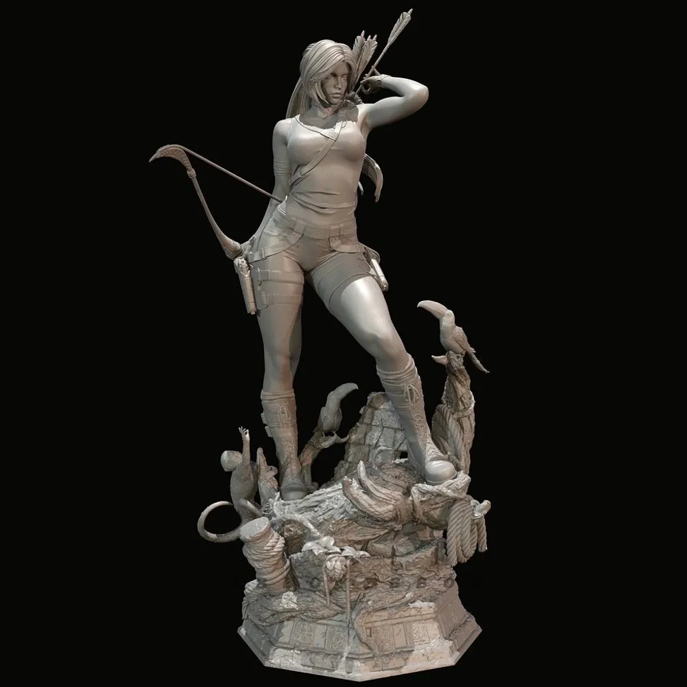 Ancient Tomb Lady Laura 3d Pri - 3D Printing Ptc ulasan dan harga