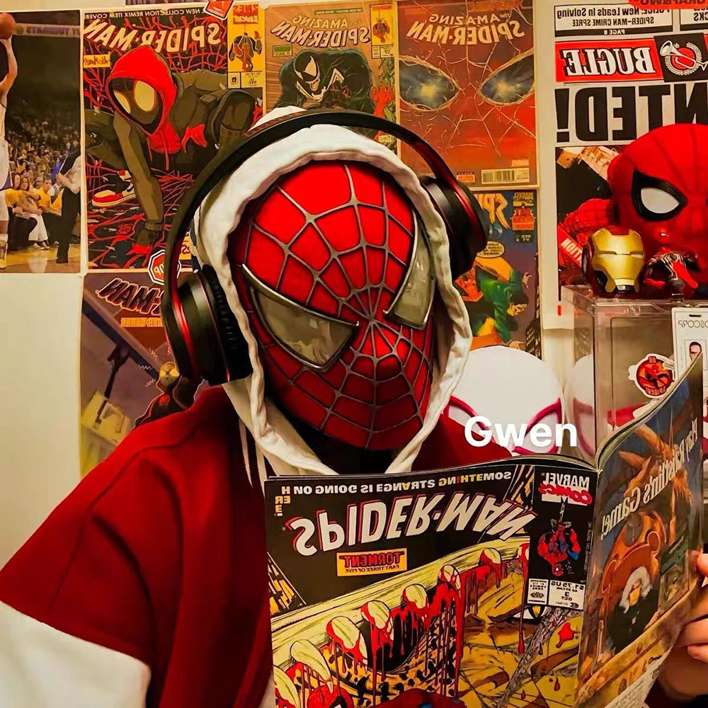 Toby Maguire Spiderman Mask Wi - 3D Printing Web ulasan dan harga