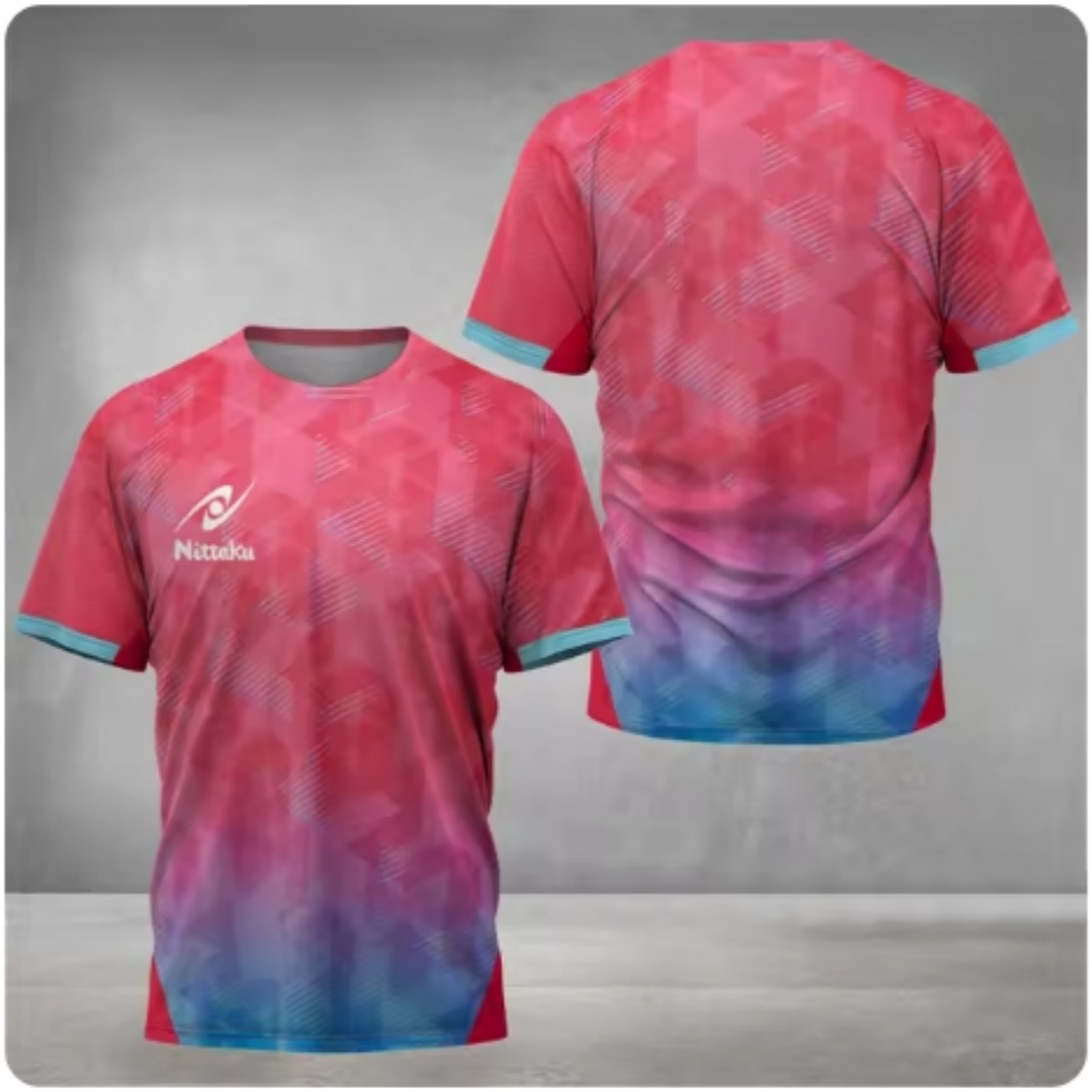 Nittaku Table Tennis T-shirt V - 3D Printing Tablet ulasan dan harga