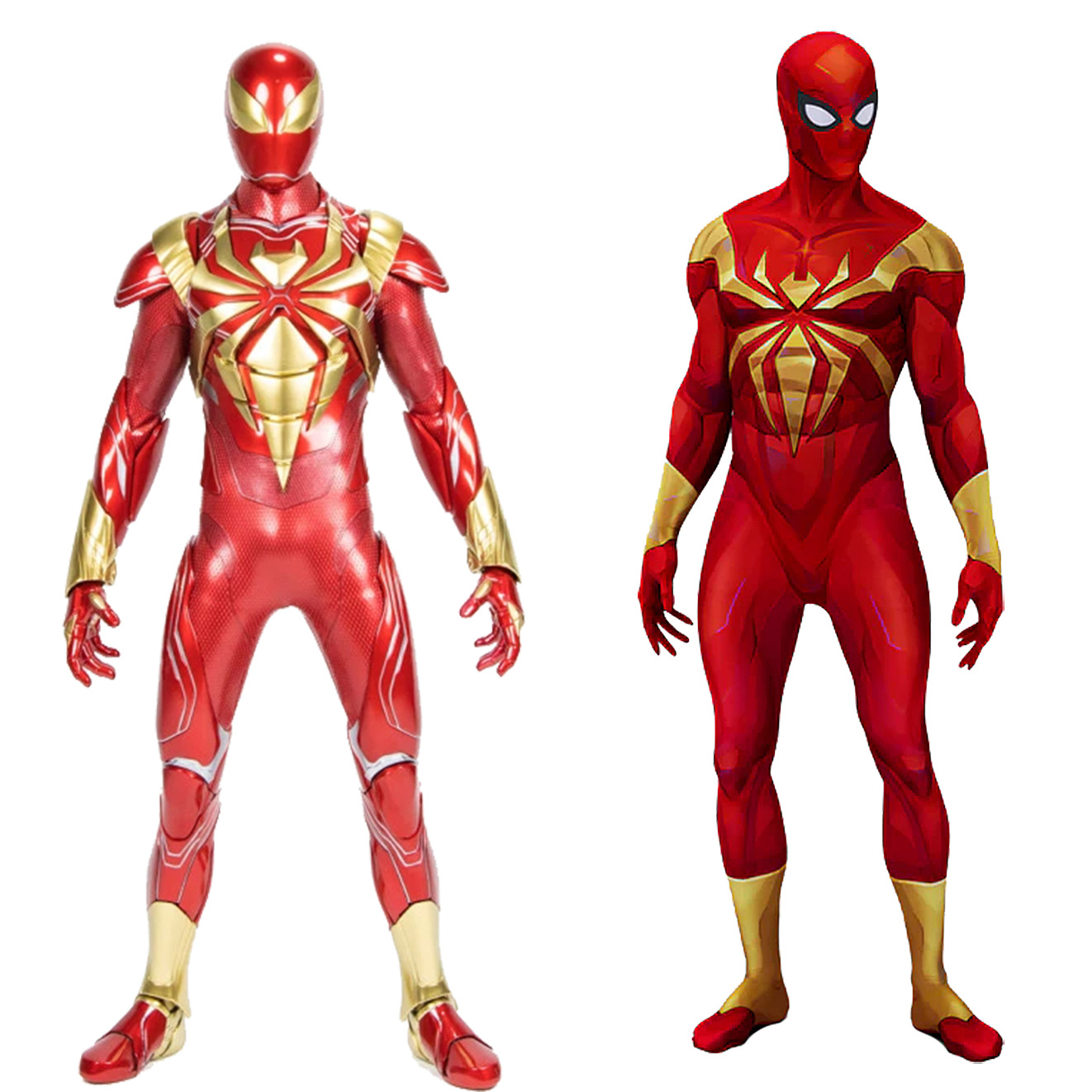 Iron Spiderman Cosplay Gold Ir - 3D Printing Gold ulasan dan harga