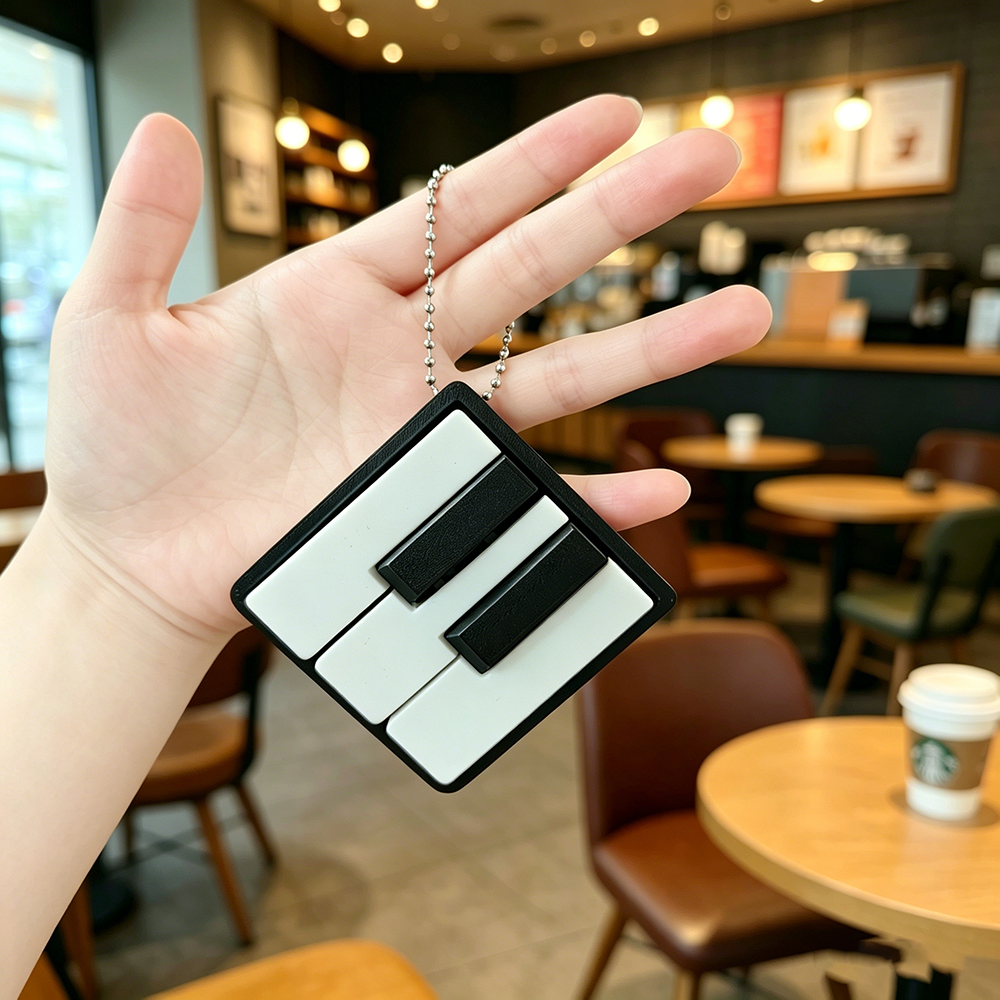 Mini Piano Keyboard Clicker 3D - 3D Printing Fidget Toys ulasan dan harga